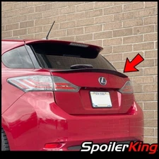 SpoilerKing Rear Mid Wing Spoiler (Fits: Lexus CT Series CT200h CT200 h) 284K