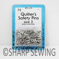 Quilt Safety Pin - Size 2 - 75 Pieces, New, Free Shipping on sale Quilt Safety Pin - Size 2 - 75 Pieces, New, Free Shipping on sale