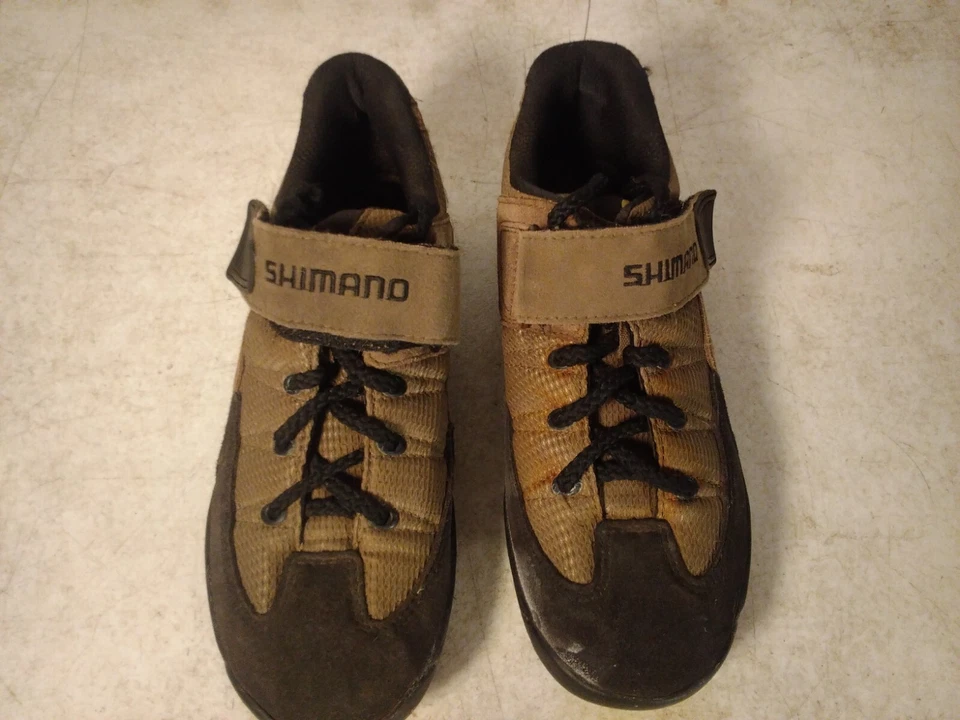 Shimano SH-M038W Mens Size 7 US 40 EUR Cycling Mountain Bike Shoes Bronze - Image 3 of 4