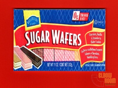 Hill Country Fare Sugar Wafers package art 2x3'' fridge magnet