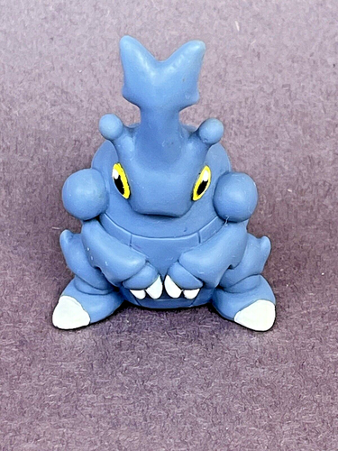 1999 Pokemon Bandai Finger Puppet Heracross 2” Figure Toy Japanese Vintage Rare - Picture 2 of 6