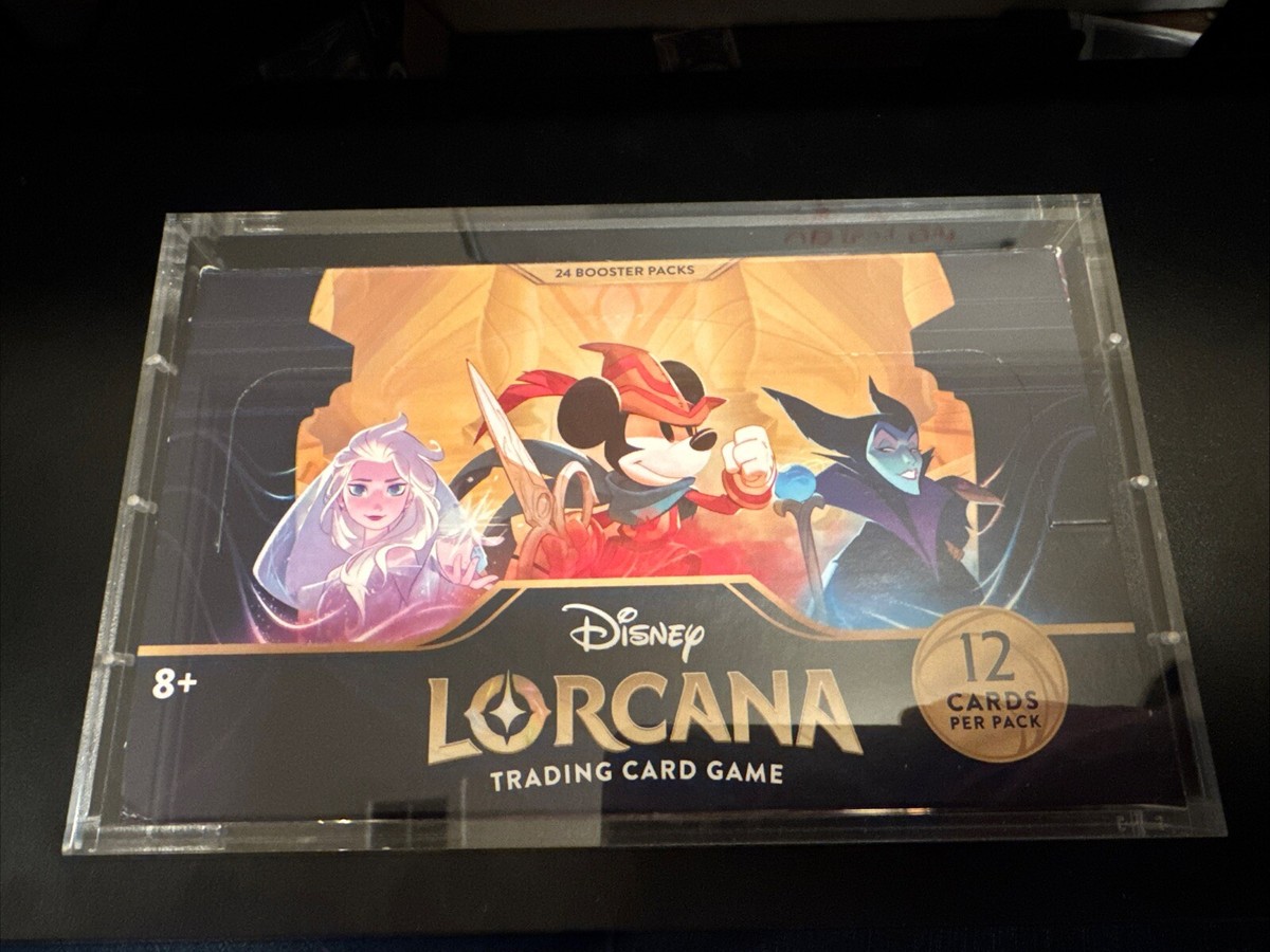 Disney Lorcana The First Chapter Booster Box Sealed 1st PRINT