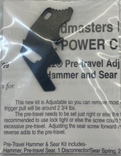 Power Custom  Ruger  10/22  BLACK Auto Bolt Release Charger Pistol BX Trigger