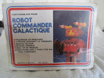 ILLCO / HORIKAWA Robot Commander Galactique En Boite