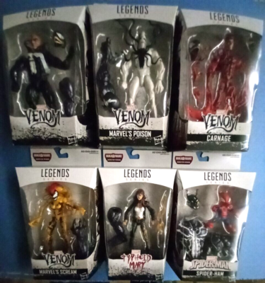 Marvel Legends Series, Complete Set of 6, Monster Venom, Brand New