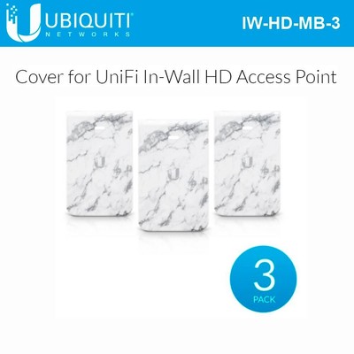 Ubiquiti Networks IW-HD-MB-3 Marble Design UAP-IW-HD Case 3Pk