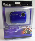 Vtg Vivitar ViviCam 46 Compact Digital Camera 4.1 Mp Y2K Portable Sealed Purple