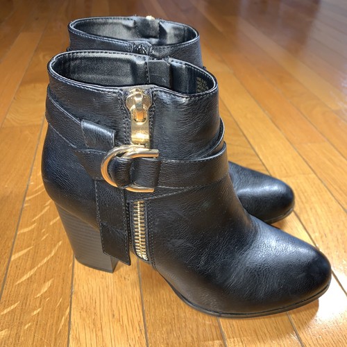 Apt 9 Kohls Advisor Black Casual Heeled 