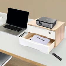 Wood Multi-layer Storage Box Household Desktop Drawer Storage Cabinet Container