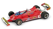Brumm Ferrari 312 T5 Villeneuve 1980 GP 1/43 Scale Formula 1 F1 Action Figure Car