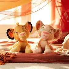 Disney Lion King 30th Anniversary Simba  Nala Plush Set   Small 11    Brand New