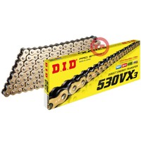Kette ÜBertragung Did 530VX3 120 Gitter Gold FüR Suzuki Gsx R 1100 1990-1992