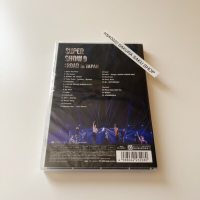 SUPER JUNIOR WORLD TOUR SUPER SHOW 9: ROAD in JAPAN Regular Blu