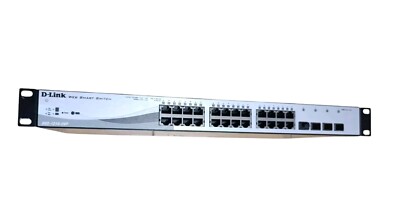D-Link DGS-1210-28P Smart Managed Switch 28 Port Gigabit 10/100/1000 Gebraucht