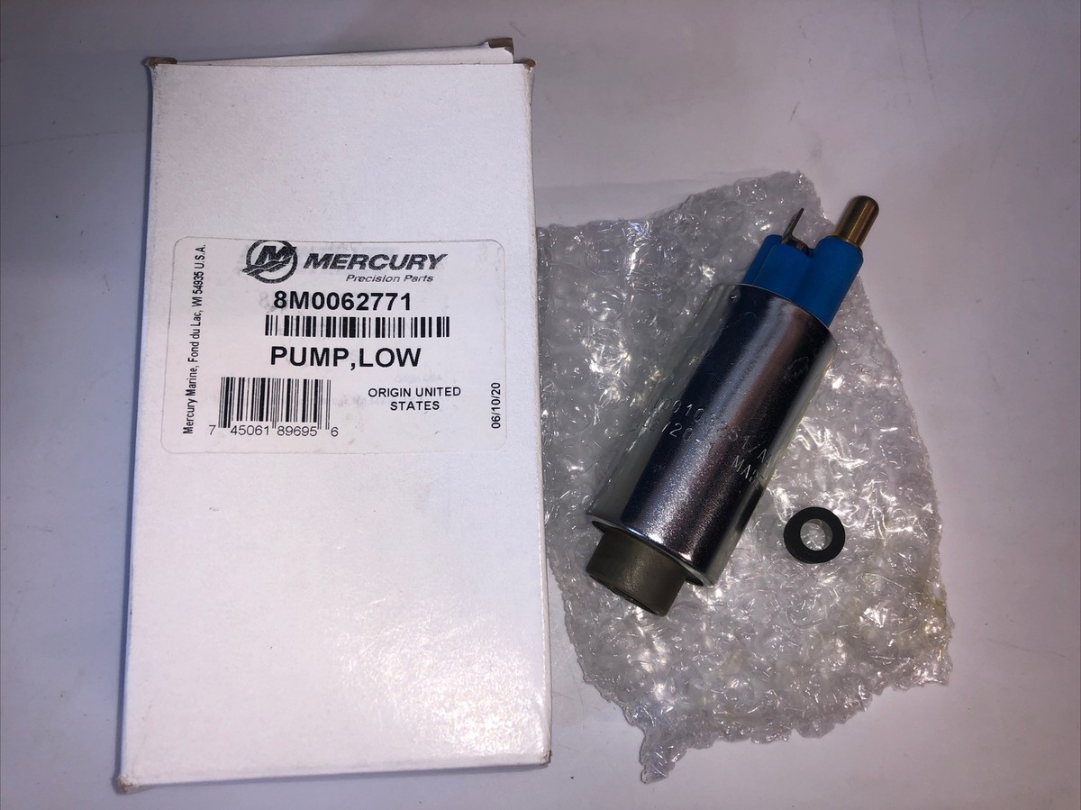 8M0062771 NEW GENUINE OEM MERCURY QUICKSILVER LOW PRESSURE PUMP 