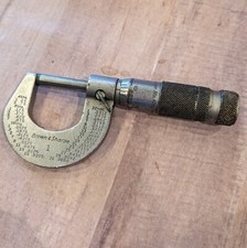 Vintage Brown & Sharpe No. 1 Micrometer 