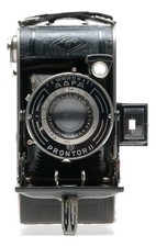 Agfa Billy Record 4.5 Folding Camera Anastigmat Apotar 1:4.5/10.5cm