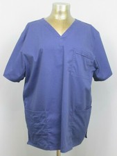 Cherokee Workwear Premium Core Strength Size L Chest 49 Blue V-Neck 304-23011