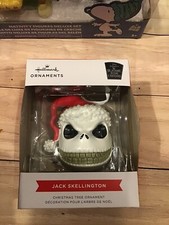 Disney Nightmare Before Christmas Jack Skellington Santa Ornament -new 