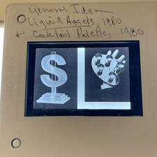 General Idea-Jorge Zontal, AA Bronson, Felix Partz “Liquid Assets 35mm Art Slide
