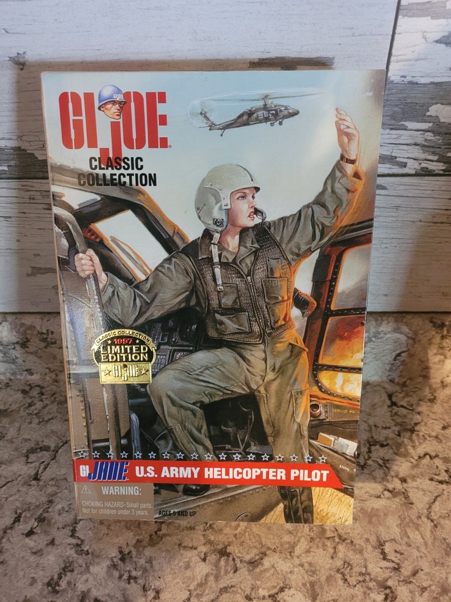 レアGIジェーンGI JANE US.ARMY HELICOPTER PIROT 1997 GI Joe Classic Collection GI Jane US Army Helicopter Pilot