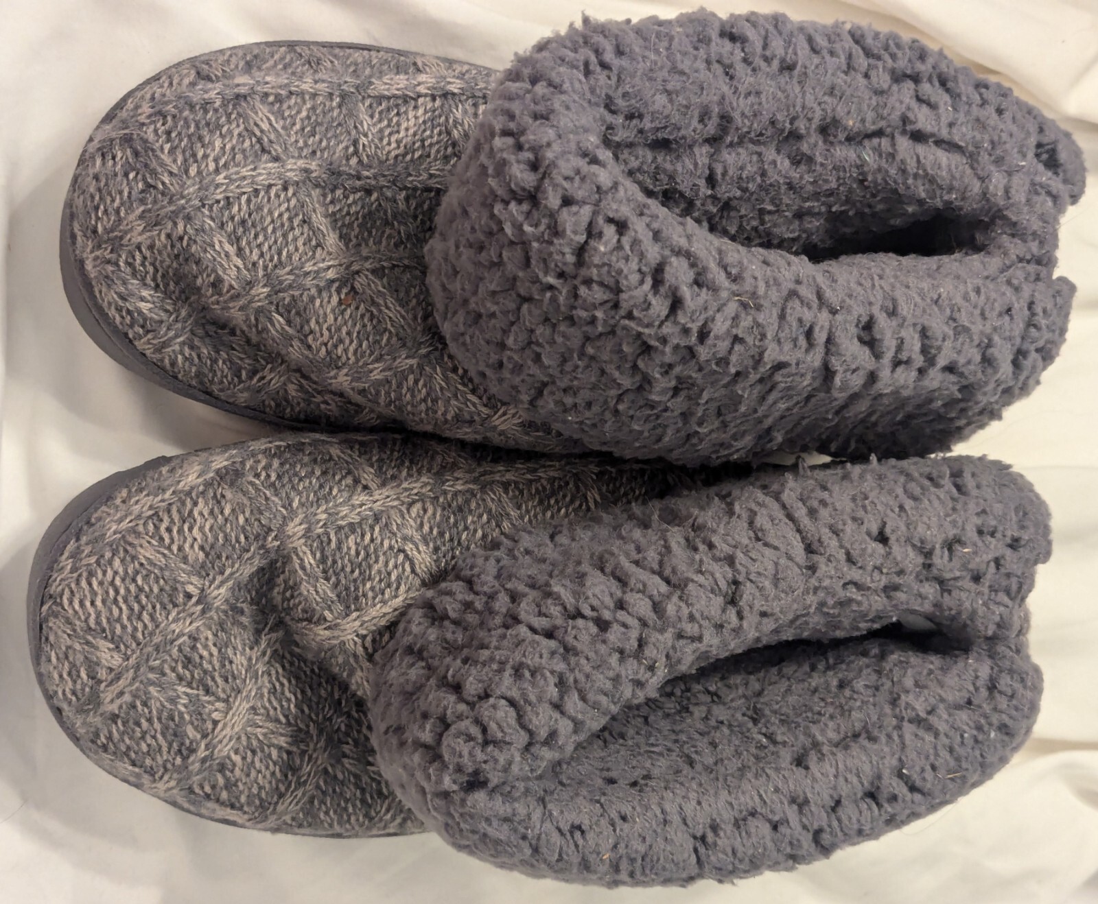 SAOLA Muk Luks pantofole alla caviglia donna grandi 9 10 Melani zingaro rosso interno esterno suola