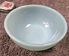 Vintage Fire King Blue Delphite Turquoise Cereal Soup Bowl 5 Inches