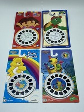 Lot View-Master Reels Dora Care Bears Franklin Sunny Patch Friends Original Pack