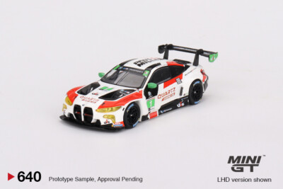 MINI GT 1:64 M4 GT3 #1 Paul Miller Racing IMSA 2023 GTD Winner Car