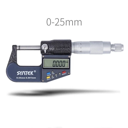 0-100mm Elektronisch Digital Bügelmessschraube Mikrometerschraube Mikrometer Set - Bild 7 von 19