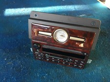 2004 FORD LINCOLN TOWCAR WOOD LOOK RADIO CD HEADUNIT & CLOCK