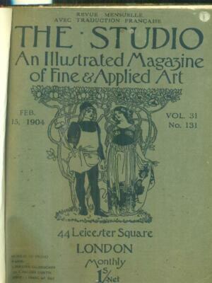 THE STUDIO 1904-1911 ERSTE AUSGABE AA.VV. THE STUDIO 1911