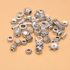 100pcs mixed tibetan silver tibet necklace beads bead connector bails Pendant