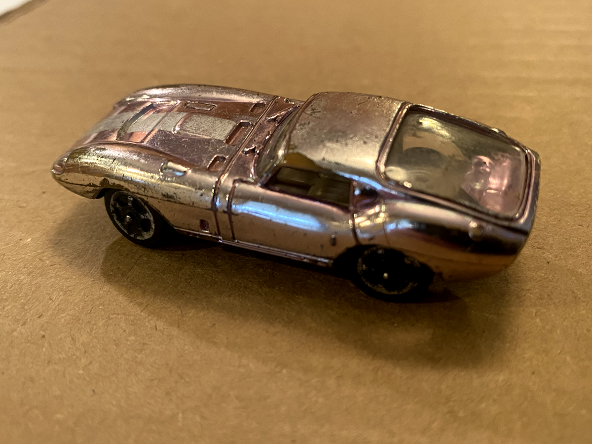 Original 1968 Aurora Cigar Box Cobra GT 6113 Plated Plum +FAST