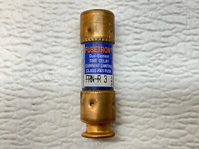 Bussmann Buss FRN-R-3 3 Amp Fuse FRNR3 Fusetron FRN | eBay