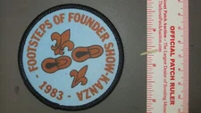 Boy Scout Kanza Council Founders Patch 6630II