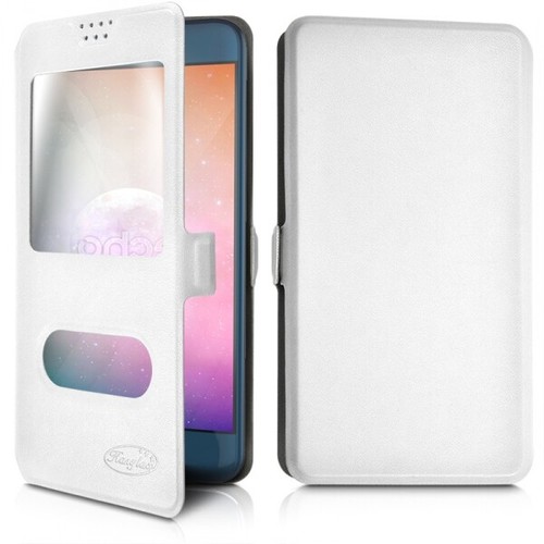 Housse Flipcover Bookstyle Pour Gigaset GS100 – Coque Portefeuille – Noir – Neuf