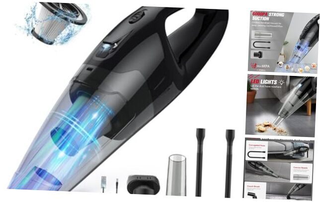 Handheld Vacuum Cordless Rechargeable, Dust Busters Cordless Rechargeable with-image