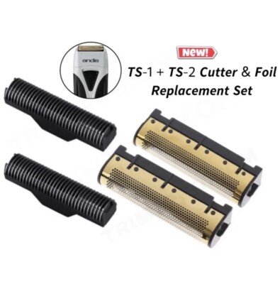 Andis ProFoil Titanium Ersatz Rasierer Folie & Cutter (ohne Schale) TS-1 & TS-2