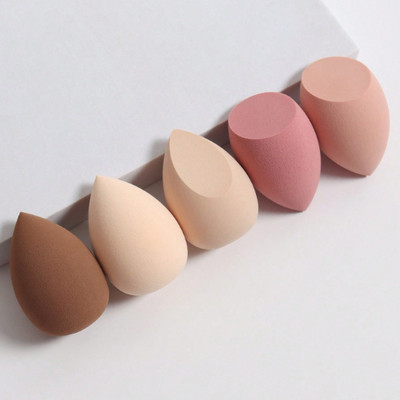 5tlg Make-up Schwamm Set Latexfrei Wet & Dry für flüssige Creme Puder Foundation
