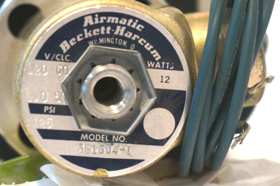 AIRMATIC BECKETT HARCUM 361604-1 SOLENOID VALVE 3616041 - Image 2 of 2