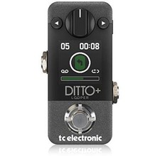 TC Electronic DITTO LOOPER Next Generation 60-Minute Multi-session Looper Pedal
