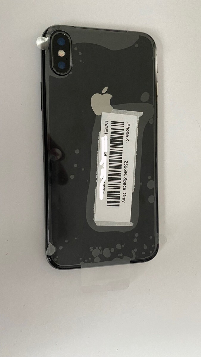 Apple iPhone X - 256GB - Space Grey (Unlocked) A1901 (GSM