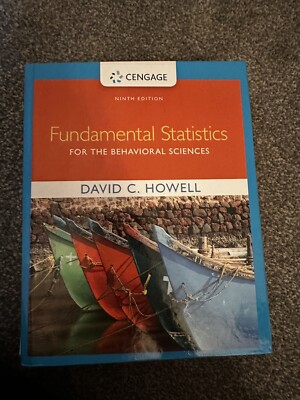Fundamental Statistics For Behavioural Sciences Ninth Edition, 2020