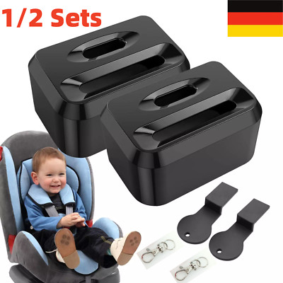1/2Stk Auto Sicherheitsgurt Schnalle Kind Schützen Lock Guard Babysitz Sicher-DE