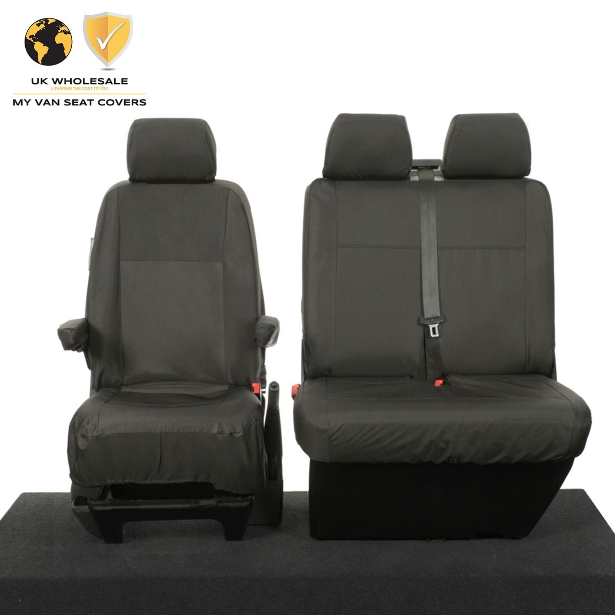 VW TRANSPORTER SPORTLINE KOMBI FRONT SEAT COVERS (2025 ON