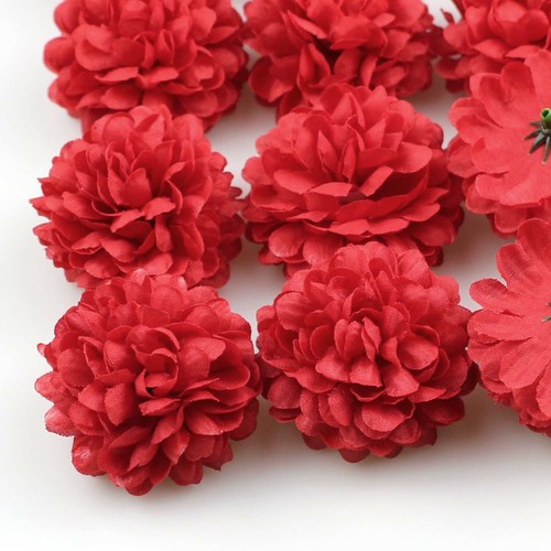 5cm Muticolor Daisy Artificial Silk Mums Flower Head Bouquet Wedding Party Decor - Picture 9 of 38