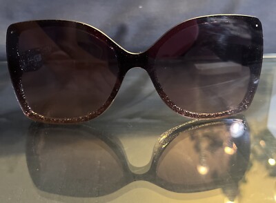 Large Rim Vintage Sunglasses Jessica Simpson Smokey Gray  display picture 1