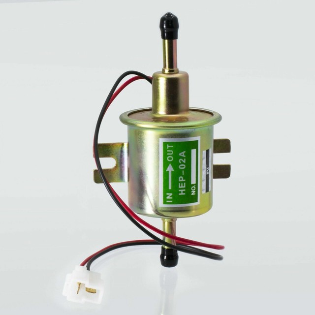 Model"HEP02A"Electric Fuel Pump w/ 12V&2.54 PSI Gas Diesel Inline Low