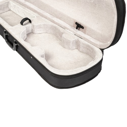 Glarry GV103 4/4 Spruce Panel Violin with Case Bow Shoulder Rest Matte Black - Picture 16 of 24